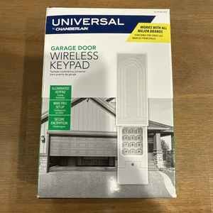 Chamberlain KLIK2U-P2 Universal Wireless Garage Door Keypad - White - Picture 1 of 2