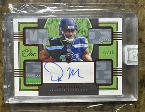 2019-20 Panini One DK Metcalf Encased Premium Rookie Patch RPA On Card Auto #/15 - Bild 1 von 3