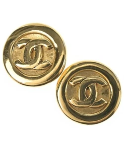CHANEL Earrings Gold 2200589504687 - Picture 1 of 5