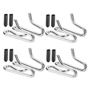 Collar de perro eslabones adicionales, collar de punta para perros cabeza redonda 3,8 mm (plateado, juego de 4) - Imagen 1 de 7