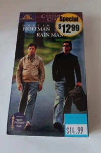 Vintage RAINMAN Tom Cruise Dustin Hoffman Factory Sealed VHS Watermarks - Picture 1 of 5
