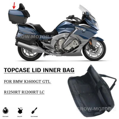 PARA BMW R1200RT 2014-2018 R1250RT Maletín negro tapa maletero bolsa de herramientas interior equipaje Foto 1 de 4