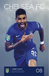 Chelsea v Derby County 18/19 Carabao Cup programme - Picture 1 of 1