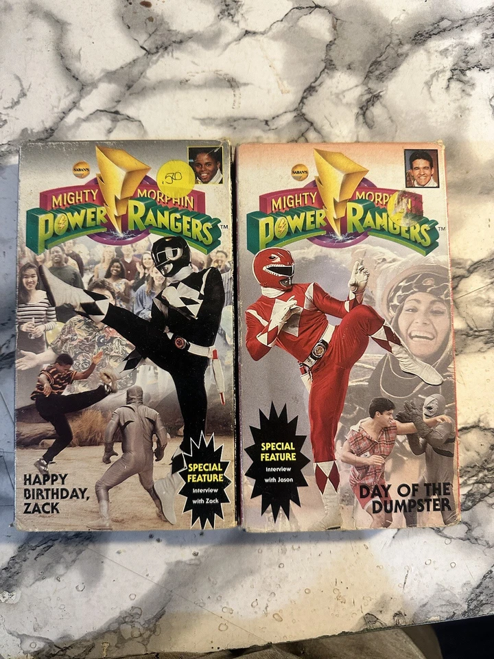 Power Rangers VHS Tapes (2) - Image 1 of 1