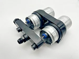 Motorsport Twin Fuel Pump 044 Billet Aluminium Holder KIT Without Pumps - Picture 1 of 9