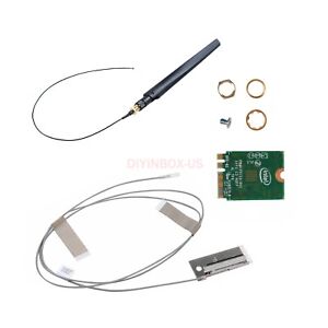 WiFi Antenna Cable + Card  For DELL OptiPlex 3040 3050 3070 7040 7050 7060 7070