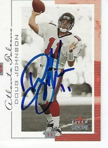 DOUG JONES SIGNED 2001 FLEER #115 - ATLANTA FALCONS - Imagen 1 de 1