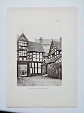 Gate of the Council House, Shrewsbury - Antique/Vintage Print - 1904