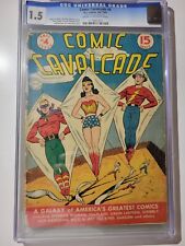 Comic Cavalcade #4 Wonder Woman Flash Green Lantern CGC 1.5 Blue Label RARE