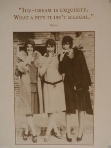 Pity ICE CREAM Isn't Illegal COOL BIRTHDAY HUMOR Black & White Classic CARD - Picture 1 of 6