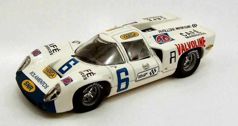 Lola T70 Coupe' #6 6th Gp Taruma 1971 A.C. Avallone 1:43 Model BEST MODELS - Immagine 1 di 1