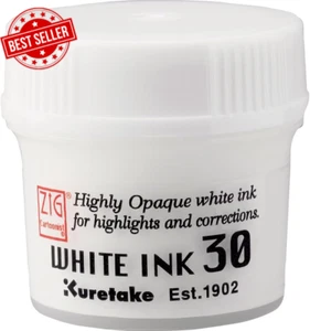Kuretake CNCE104-6 Black Ink 60 ML Drawing Ink - Picture 1 of 12