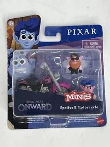 Disney Pixar Onward Sprites & Motorcycle Mini Figure New - Picture 1 of 2