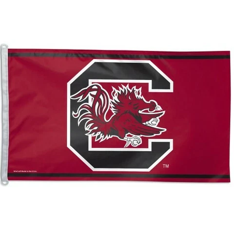 SOUTH CAROLINA GAMECOCKS 3'X5' HOUSE FLAG WALL BANNER NCAA LICENSED USA SELLER Cover