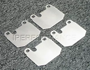 Titanium Brake Pad Shim Heat Shield Set for Alfa Romeo GTV-6 1981-1986; Front - Picture 1 of 3