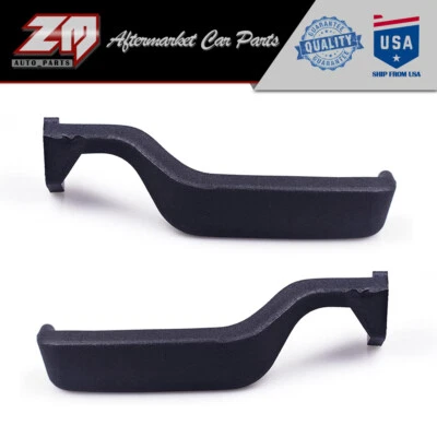 Pair Inside Door Handles Set LH RH Black for 1987-1996 F150 F250 F350 Bronco - Imagem 1 de 4