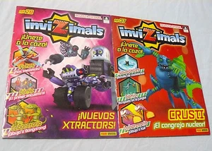 LOTE 2 REVISTAS INVIZIMALS Nº28 Nº37 MUY BUEN ESTADO PANINI 2015 2016 - Imagen 1 de 1