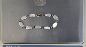 CrazieM Sterling 925 Silver Vintage Southwest Estate Bracelet 7-7.5" 19.4g x13