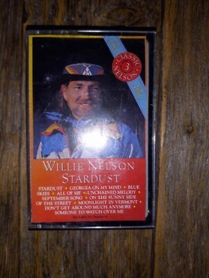 Willie Nelson - Stardust Album - Country Folk Singer Collector's Cassette Tape - Image 1 of 4