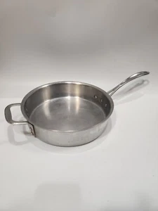 Calphalon Stainless Steel 3 Qt, 10" Sauté Pan 5003 W/ Helper Handle Triply  - Picture 1 of 8