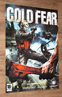 Cold Fear Rare Promo Poster Playstations 2 Ps2 Xbox 60X42cm