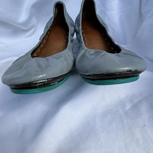 TIEKS By Gavrieli Custom Gray Size 9 Ballet Flats Good Condition - Picture 1 of 10