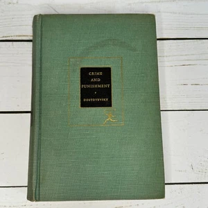 "Crime and Punishment by Fyodor Dostoyevsky - Modern Library Edition Hardcover 1 - Imagen 1 de 8