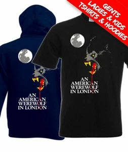 Camiseta/sudadera con capucha de película de terror An American Werewolf in London - Imagen 1 de 7