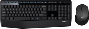 Logitech MK345 Wireless Combo Clavier pleine grandeur avec repose-poignets et confortable - Photo 1/12