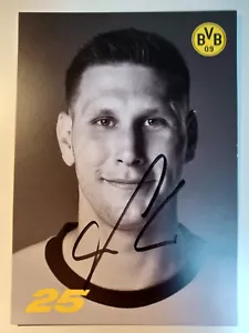 Tarjeta de autógrafo firmada original Niklas Süle BVB Dortmund 23/24 T20 - Imagen 1 de 2