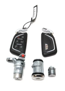 Cerradura de puerta y encendido, juego de transmisor de disuasión de robo Cadillac Escalade 85602128 - Imagen 1 de 12