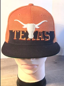 Jugendliche Mitchell & Ness Burnt Orange/Schwarz Texas Longhorns 2-Tone Snapback Mütze - Bild 1 von 15