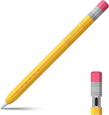 Protective Silicone Pencil Grip Holder For Apple Pencil (USB-C) Skin Case Cover - Image 1 of 4