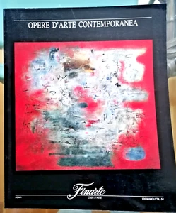 1989 CATALOGO ASTA FINARTE n709 OPERE D'ARTE CONTEMPORANEA c STIME 230 ARTISTI - Picture 1 of 3