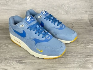 Nike Air Max 1 Premium, Sz UK 7.5, EU 42, US 8.5, 875844-404, Mini Swoosh Rare - Picture 1 of 24