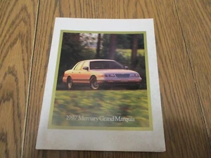 1997 MERCURY GRAND MARQUIS DEALER PAMPHLET BROSCHÜRE FORD - Bild 1 von 4