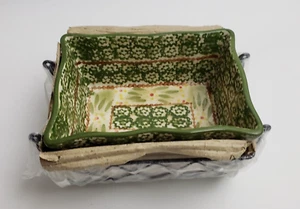 Temp-tations Presentable Ropa de Horno Estante de Alambre Trivet Tara CSA Viejo Mundo 1 Qt Nuevo - Imagen 1 de 10