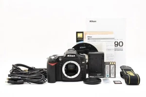 Nikon D90 12.3 MP DSLR Camera Body Black [32504 shots! Excellent+3] from Japan - Picture 1 of 24