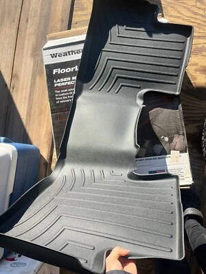 Revestimiento de piso WeatherTech para Acura RDX 2019-2025 - 2ª fila, negro 4414692 Foto 1 de 4