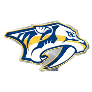 Calcomanía con emblema de superficie dura o automática de Nashville Predators hockey con licencia de la NHL - Imagen 1 de 3