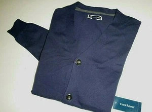 Suéter informal algodón tejido suave talla: pequeño - azul marino - Imagen 1 de 7