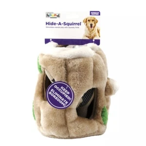 Hide A Squirrel by Outward Hound - Plush Dog Toy Puzzle - Medium, 3 Squirrels - Picture 1 of 12