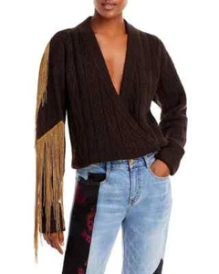 Hellessy L91101 Marvelle Faux Wickelpullover Damen Größe L - Bild 1 von 2