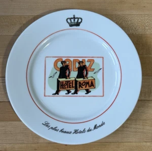 Hotel Roma Cadiz Les plus beaux Hotels du Monde Kiss That Frog Plate - Picture 1 of 3