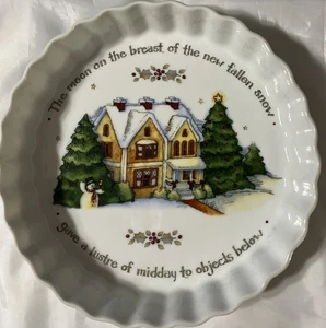 Vintage Portmeirion Porzellan Back-/Servier- oder Dekorationsschale Serie "A Christmas Story" - Bild 1 von 8