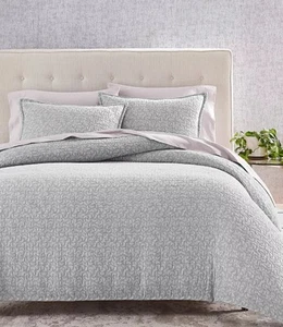 Hotel Collection "Prism Matelasse" 3 Piece Queen Duvet Set W/Shams, Cotton, NWOT - Picture 1 of 8