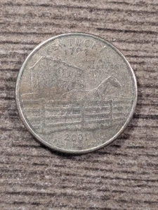 2001-P Kentucky State Quarter Multiple Errors - Picture 1 of 8