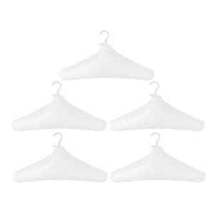  5pcs Portable Hangers For Travel: Pvc Inflatable Clothes Hangers - Camping - Picture 1 of 20