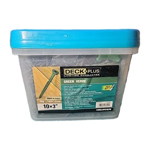 Deck Plus 48420 10 x 3in L Star Flat Head Exterior Deck Screws 25lb. Tan Canela - Picture 1 of 1