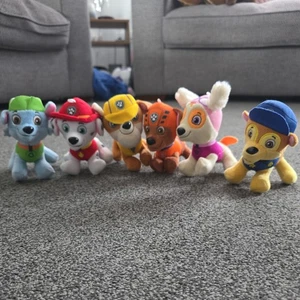 Paw Patrol Mini Beanie Bears x 6 SET bundle - Picture 1 of 1